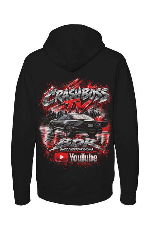 Crashboss TV x BDR racing Hoodie