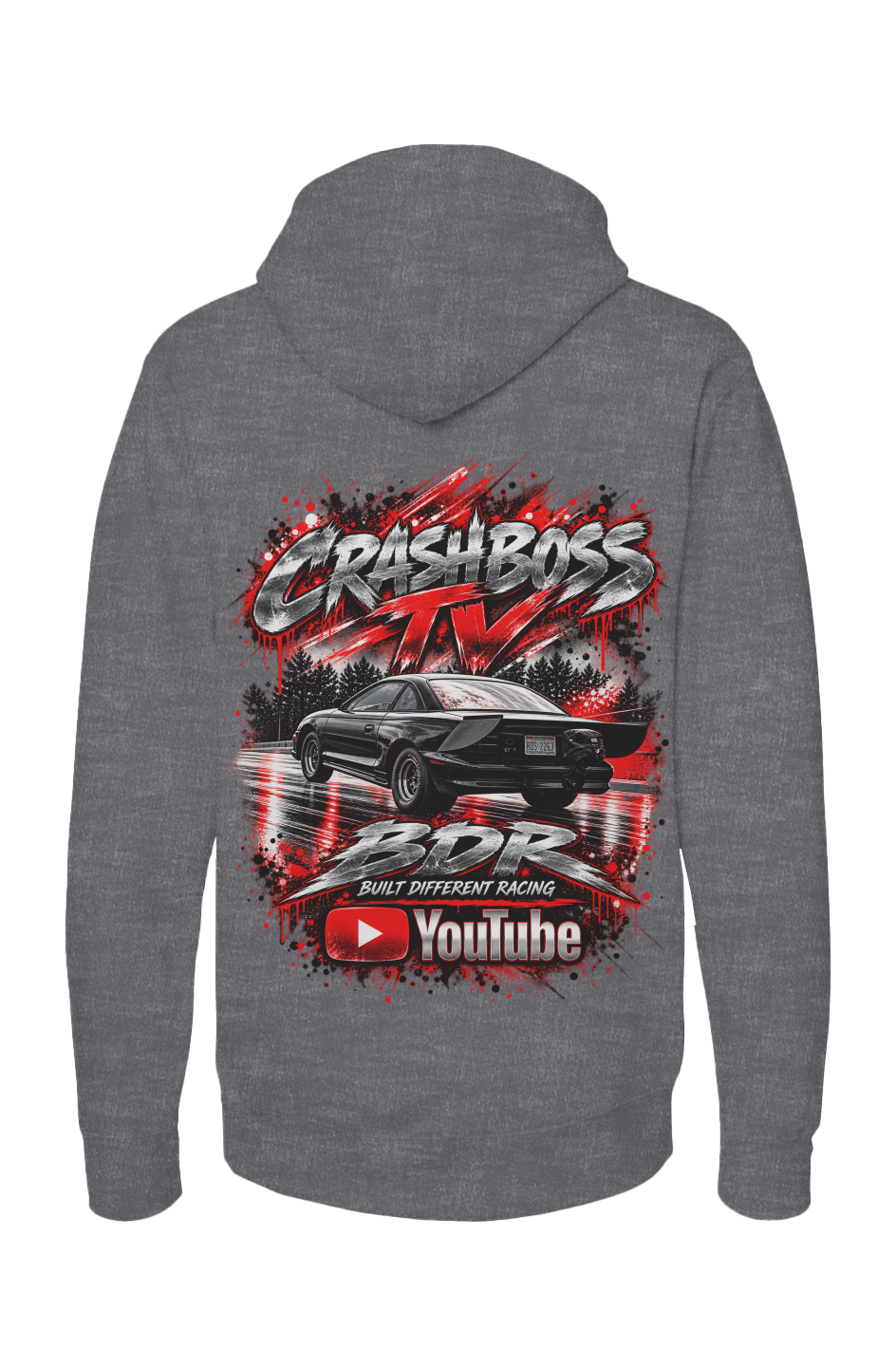 Crashboss TV x BDR racing Hoodie