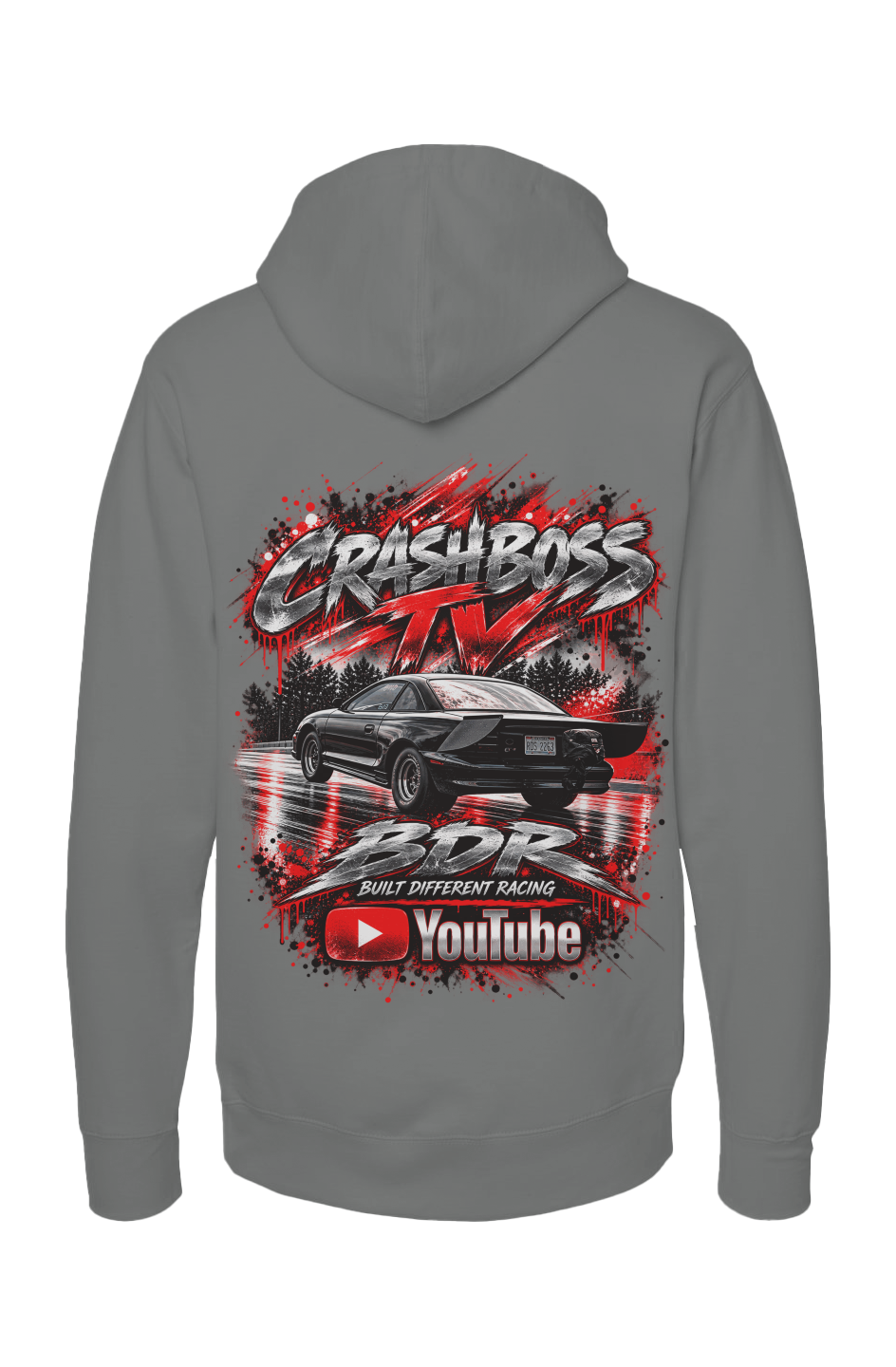 Crashboss TV x BDR racing Hoodie